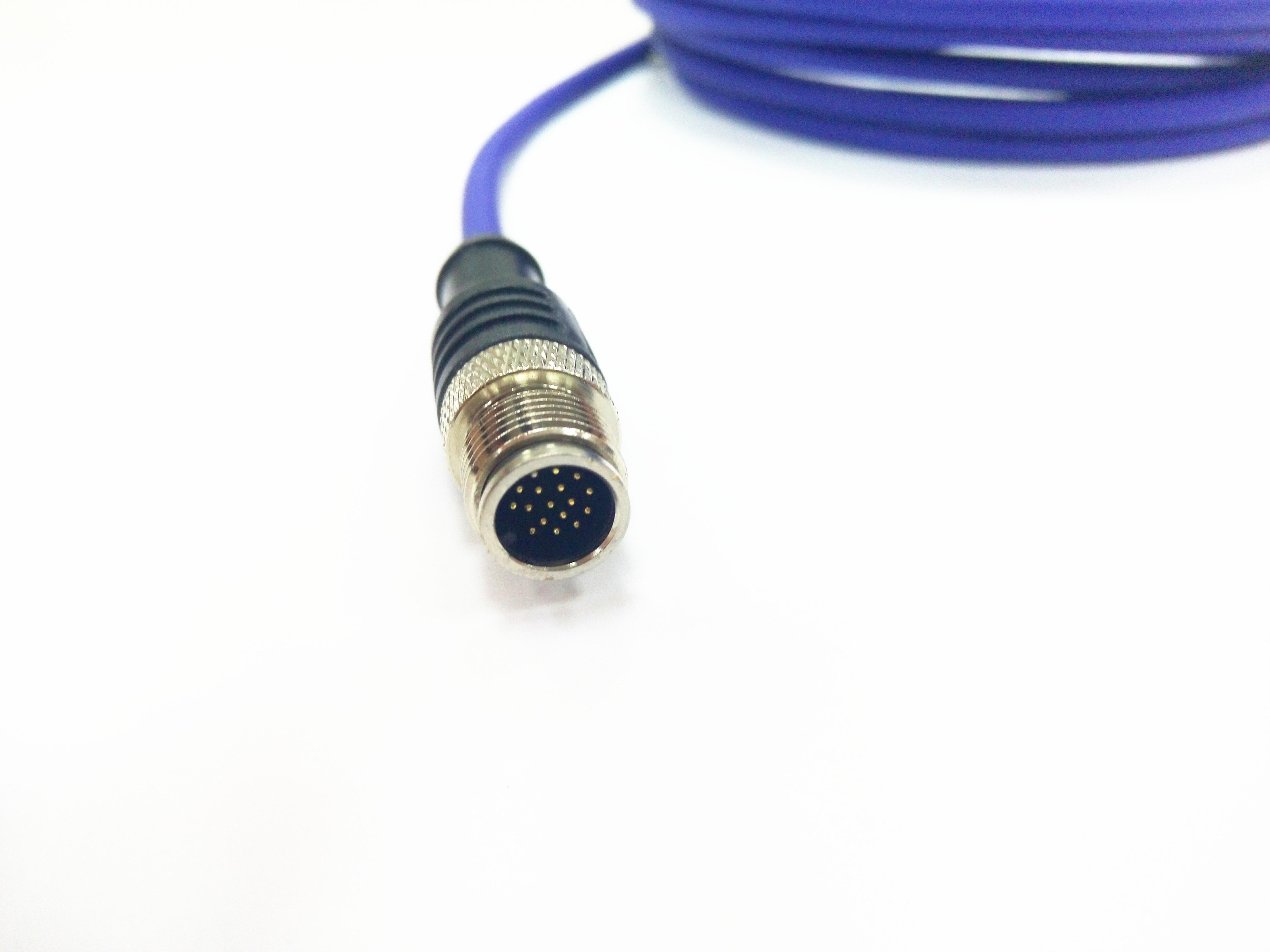 M12連接器17芯電纜線 M12連接器17芯電纜線